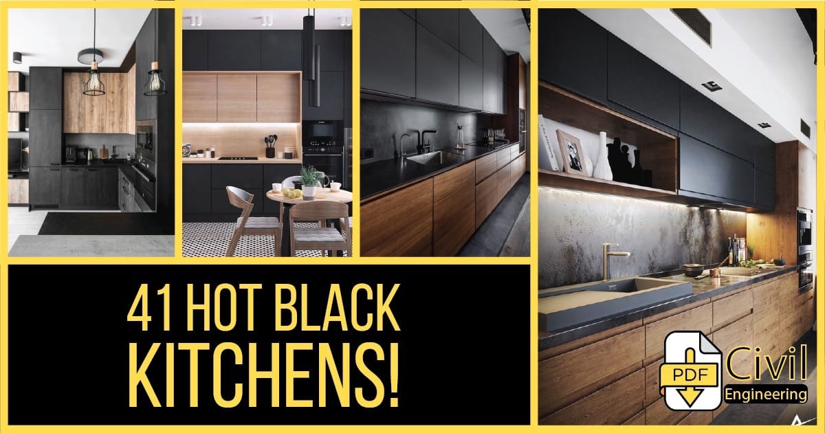 41 HOT BLACK KITCHENS