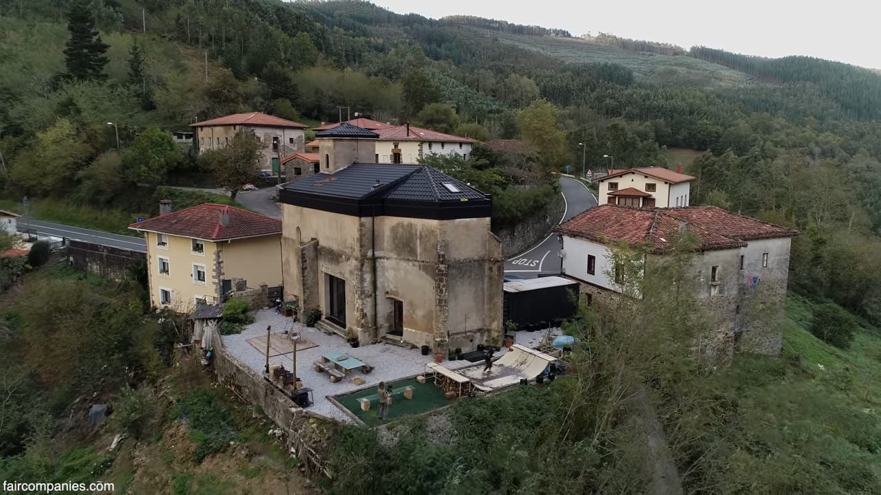 Ancient church becomes unique home-studio for Basque artist