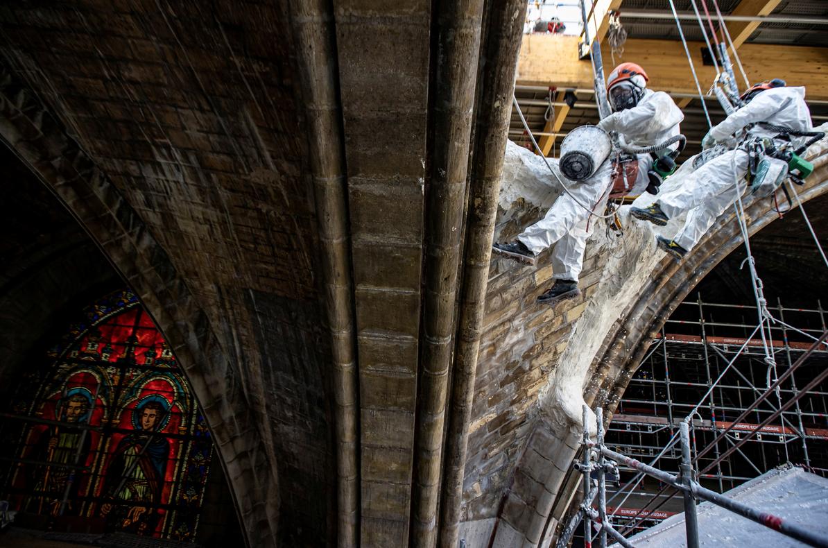 Notre-Dame de Paris: "In a few years we will see again the familiar silhouette of the architecture of Viollet-le-Duc"